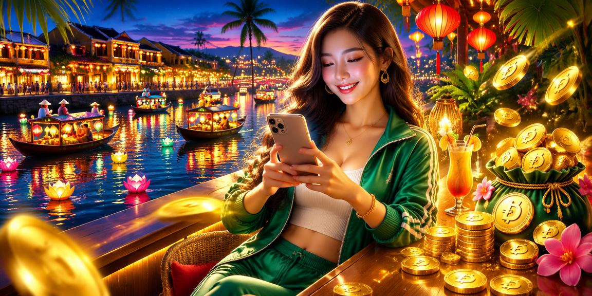 Thanh toán và nhận thưởng tại Hội An trong dịp lễ hội Tết Nguyên Đán